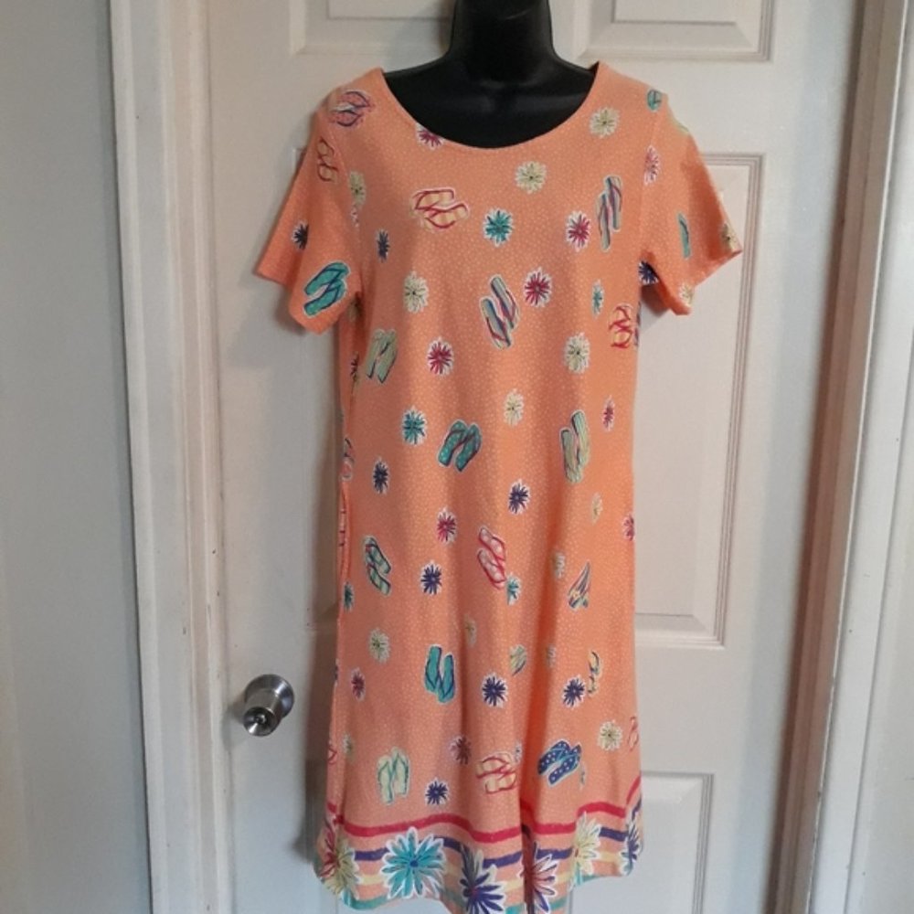 On white summer dress 100% cotton ko